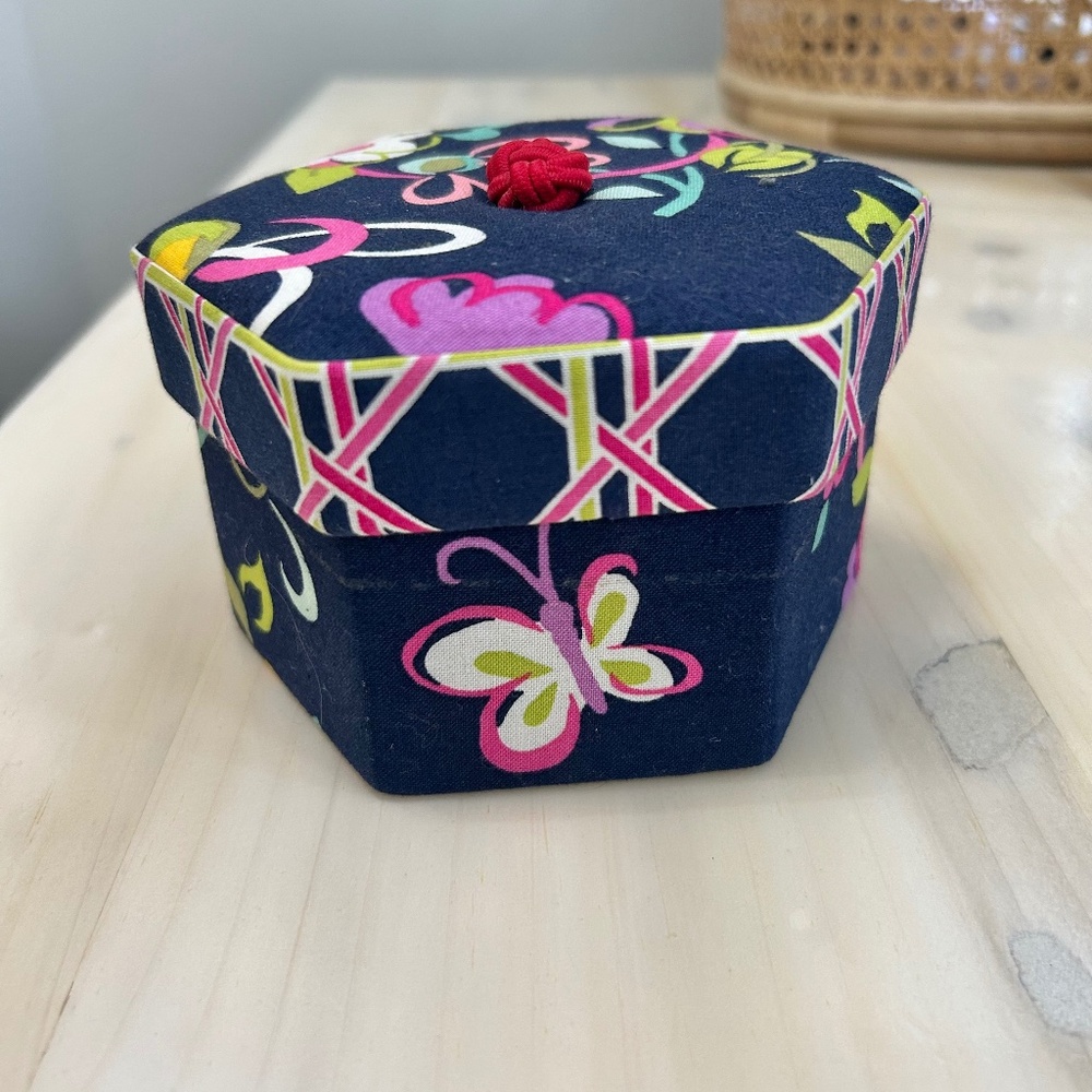 Vera Bradley Hexagon Jewelry Box